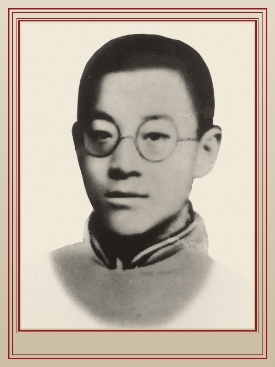 恽代英烈士AI高清修复照片